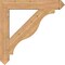 Ekena Millwork Funston Arts & Crafts Smooth Bracket, Western Red Cedar, 5 1/2"W x 40"D x 40"H BKT06X40X40FST03SWR - alternate 4